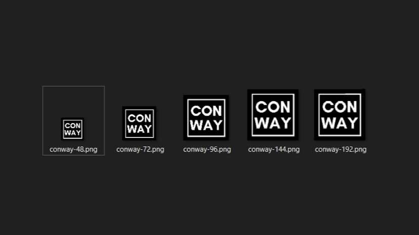 Preview of the icon_set_generator project